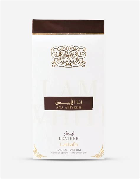 Lattafa Ana Abiyedh Leather EDP 60ML for Men | All Arabic