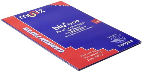 Kangaro BLU 1200 Munix Pencil Carbon Paper : Amazon.in: Office Products