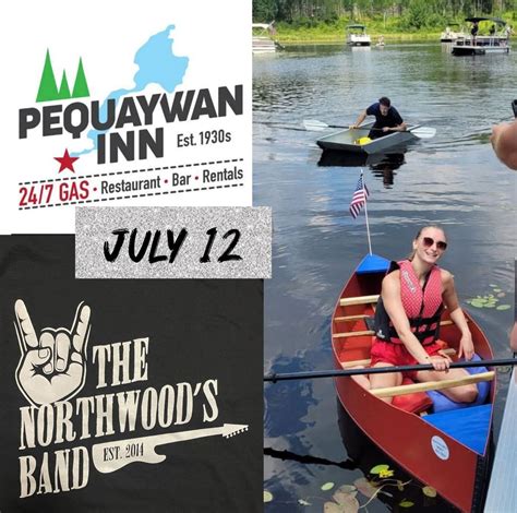 Pequaywan Inn Boat Races July 12 Boat Races • BandS • Food Specials ...