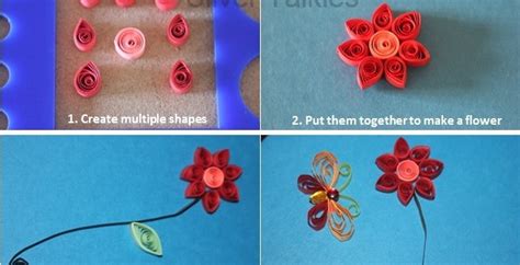 Quilling, the art of paper coiling - A tutorial - Silver Talkies