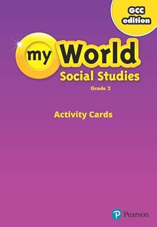 Buy Gulf My World Social Studies 2018 Activity Card Bundle Grade 2 (My ...