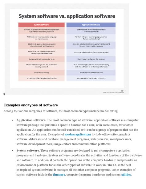 Image result for Types of Software Examples