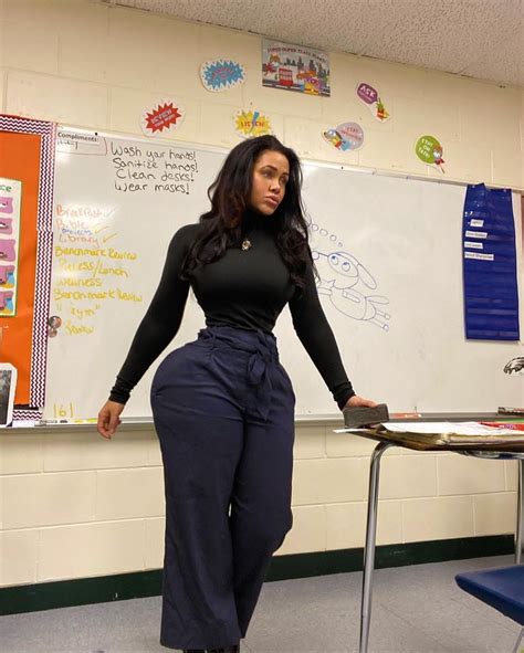 Art teacher under fire for voluptuous curves as parents accuse her of ...