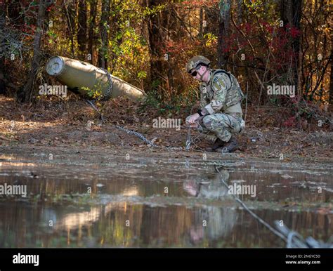 Senior Airman Nicholas Farrar, 4th Civil Engineer Squadron explosive ...