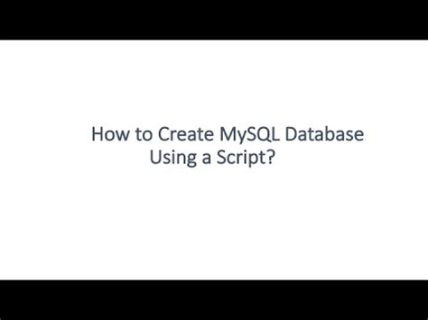 Image result for Creating Script File MySQL