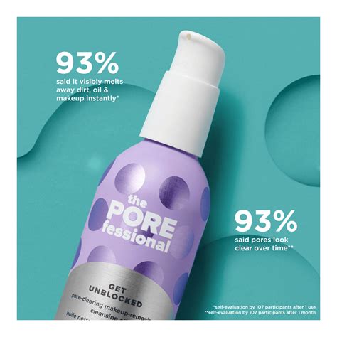 The Porefessional Get Unblocked Pore Clearing Makeup Removing Cleansing ...