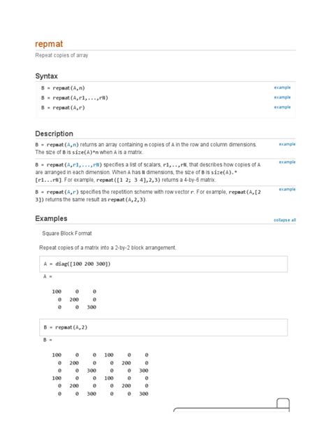 Image result for Repmat Octave