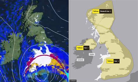 Storm Goretti's path: Tracker reveals where Arctic blast will dump ...