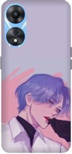 FRONK Back Cover for OPPO A78 5G, CPH2495, LANGA, HASEGAWA, BTS, SINGER ...