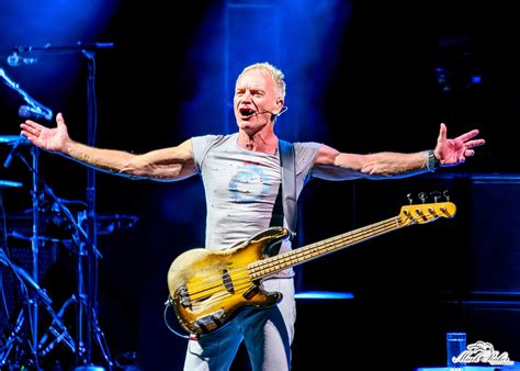 Sting On Stage
