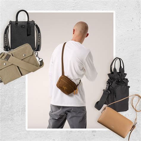 Mens crossbody messenger bag online