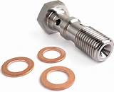 Buy Stainless Steel Brake Double Banjo Bolts M10x1.0 Brake Fitting ...