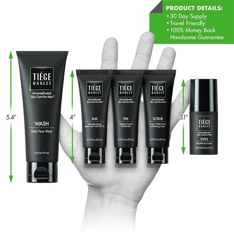 Buy Tiege Hanley Advanced Skin Care Routine for Men with Eye Cream ...