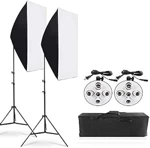 HIFFIN® HF E27 5 Trilux Mark II Double Kit/YouTube Lighting/Fluorescent ...