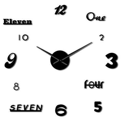 Image result for Clock Big Numbers