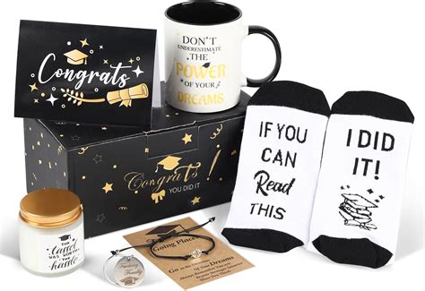 Amazon.com: Wasiond 2024 graduation gifts set for women, college ...
