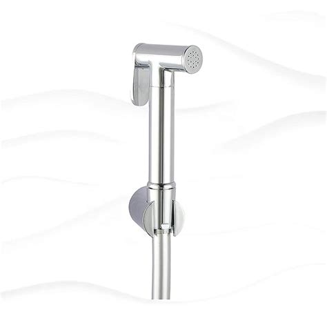 Adeptt Nuline 6501 Series Brass Chrome Jet Health Faucet with Stainless ...