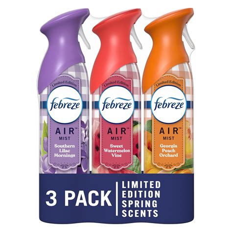 Amazon.com: Febreze Air Mist Air Freshener Spray, Odor-Fighting Room ...