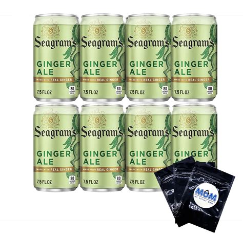 Buy Seagrams Ginger Ale Soda Soft Drinks 7.5 fl oz Cans (8 Pack) Ginger ...
