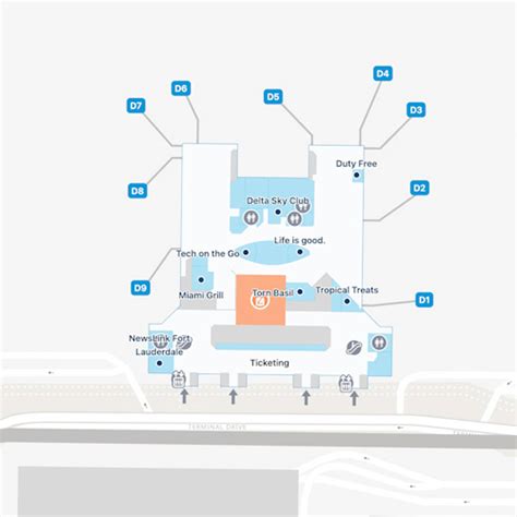 Fort Lauderdale Airport Map: Guide to FLL's Terminals