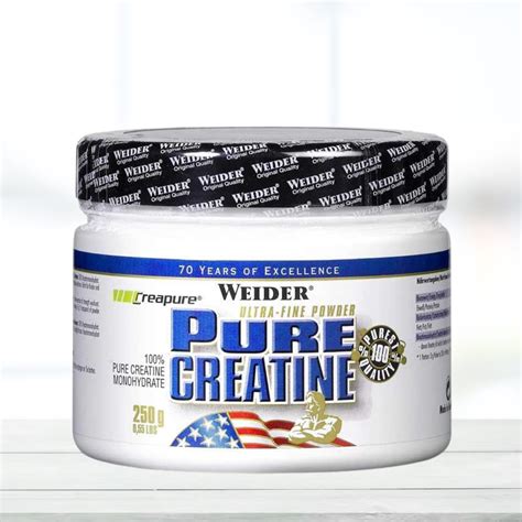Weider Creatine Monohydrate Powder 250g – Unflavored Official Mrp – The ...