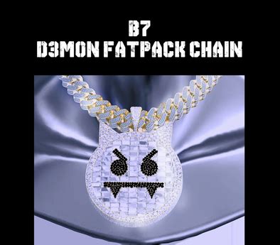 Second Life Marketplace - [B7] CHAIN D3M0N FATPACK