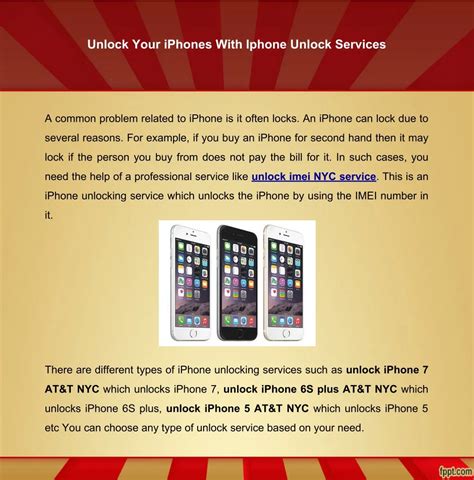 Iphone Unlock Service