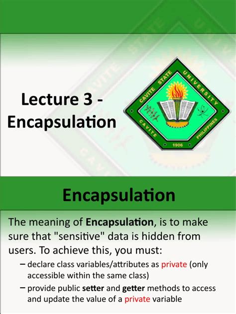 Image result for Encapsulation Computer Programming