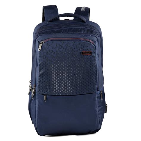 Buy at American.Tourister Logix NXT 03 Navy Blue Laptop Backpack at ...