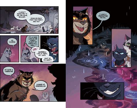 The Prophecies Begin graphic novel book 3 sneak peek | Warrior Cats