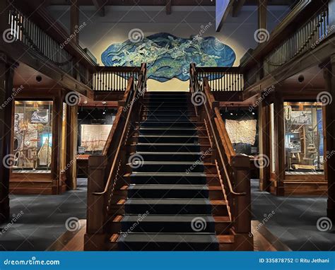 Pacific Hall at the Bishop Museum in Honolulu on Oahu, in Hawaii ...