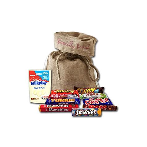 Buy 10 British Nestle chocolate bars in Basically British Burlap Bag ...