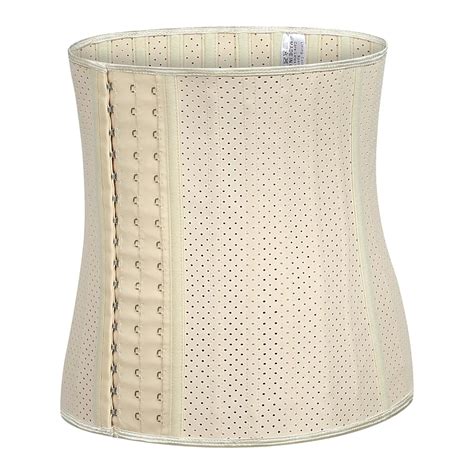 Waist Trainer Corset 25 Steel Bone Girdle Faja Latex Body Shaper ...