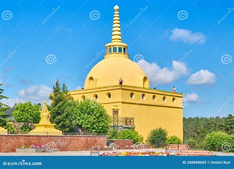 Datsan Rinpoche Bagsha in Ulan-Ude City of the Republic of Buryatia ...