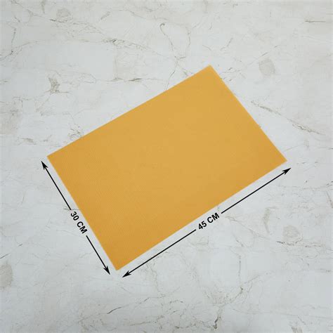 Buy Colour Connect Textured Placemat - PVC - Placemats 45 cm L x 30 cm ...