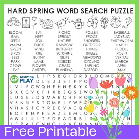 Spring Word Find 的图像结果