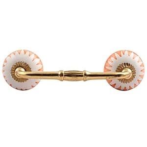 Indian-Shelf 1 Pack Amber Kitchen Cabinet Handles for Drawer Pulls Door ...
