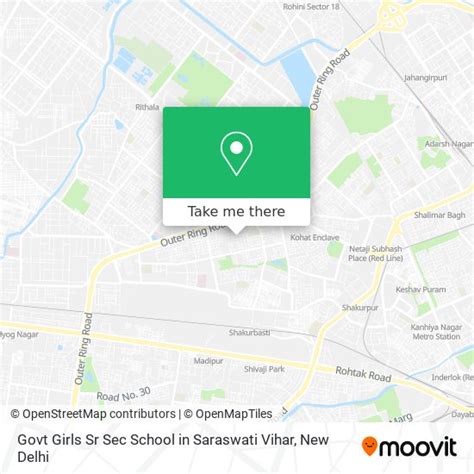 How to get to Govt Girls Sr Sec School in Saraswati Vihar in Delhi by ...