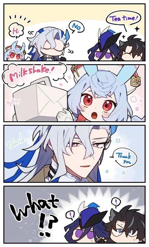 neuvillette, clorinde, wriothesley, and sigewinne (genshin impact ...