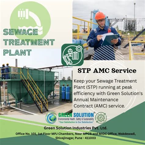 Water Treatment Plant Maintenance Service - STP AMC Services in Pune ...