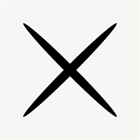 X symbol Images - Free Download on Freepik