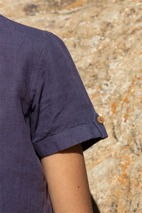Turn Up Sleeves Shirts | Boys Linen Shirt - Chi Linen