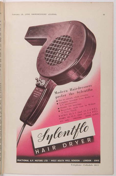 Vintage hair dryers for the home dry it yourself the 1960s 1970s way ...
