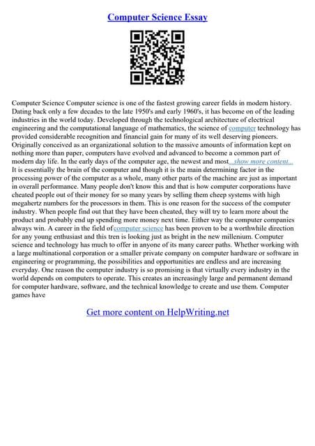 Computer Technology Essay 的图像结果