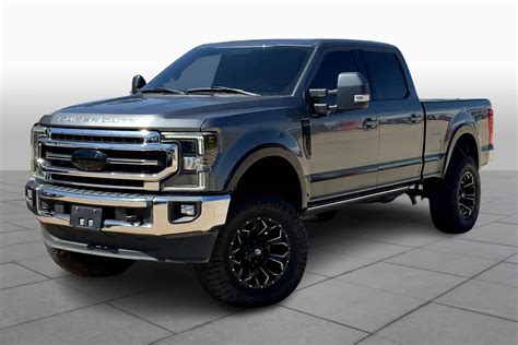 Pre-Owned 2021 Ford Super Duty F-250 SRW LARIAT 4WD Crew Cab 6.75 Box Standard Bed in Oklahoma ...