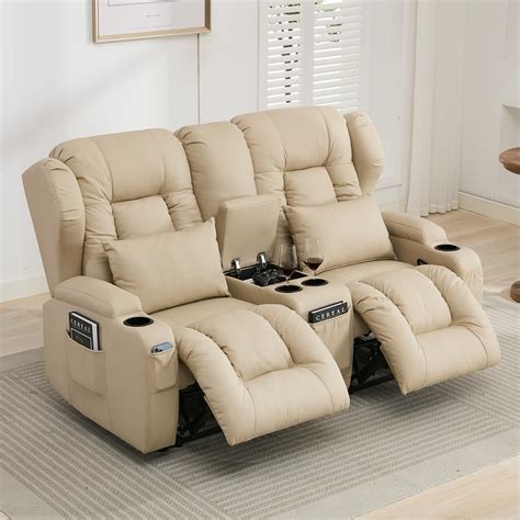 Amazon.com: Seatcraft Muse Home Theater Seating, Living Room, Italian ...