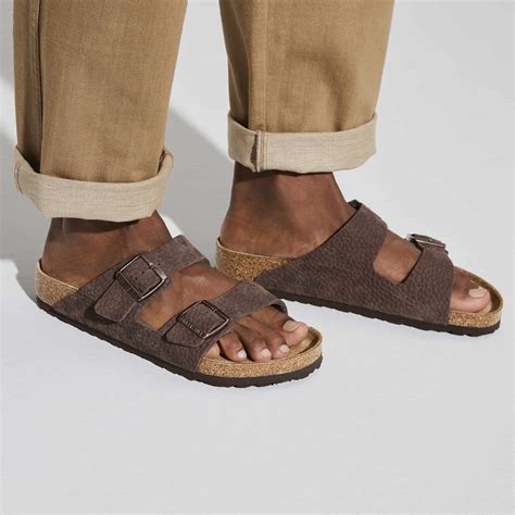 Buy Brown Arizona Nubuck Leather Online in India - BIRKENSTOCK