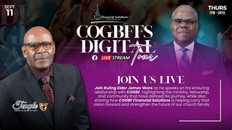 COGBFFS Digital Tour Ft. Ruling Elder James Ware , Online event ...