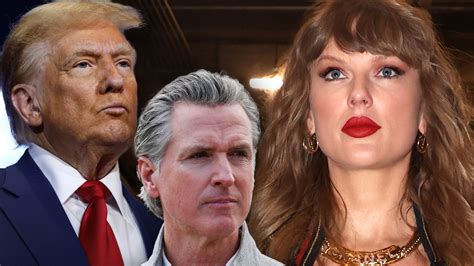 Gavin Newsom Trolls Donald Trump With Taylor Swift Lyric Jab in TikTok Post