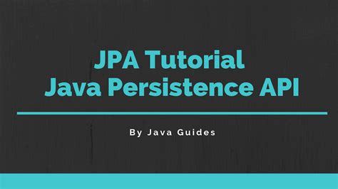 Image result for Java Persistence API